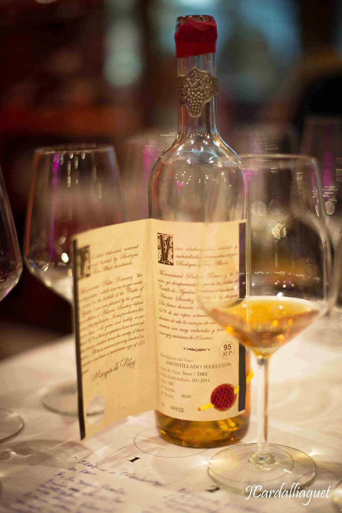 Amontillado Selección 1951 Marqués de Poley ASM Cata Toro Albala El Misterio del Tiempo © JCardalliaguet (14) Amontillado Selección 1951 Marqués de Poley ASM Cata Toro Albala El Misterio del Tiempo © JCardalliaguet (14)