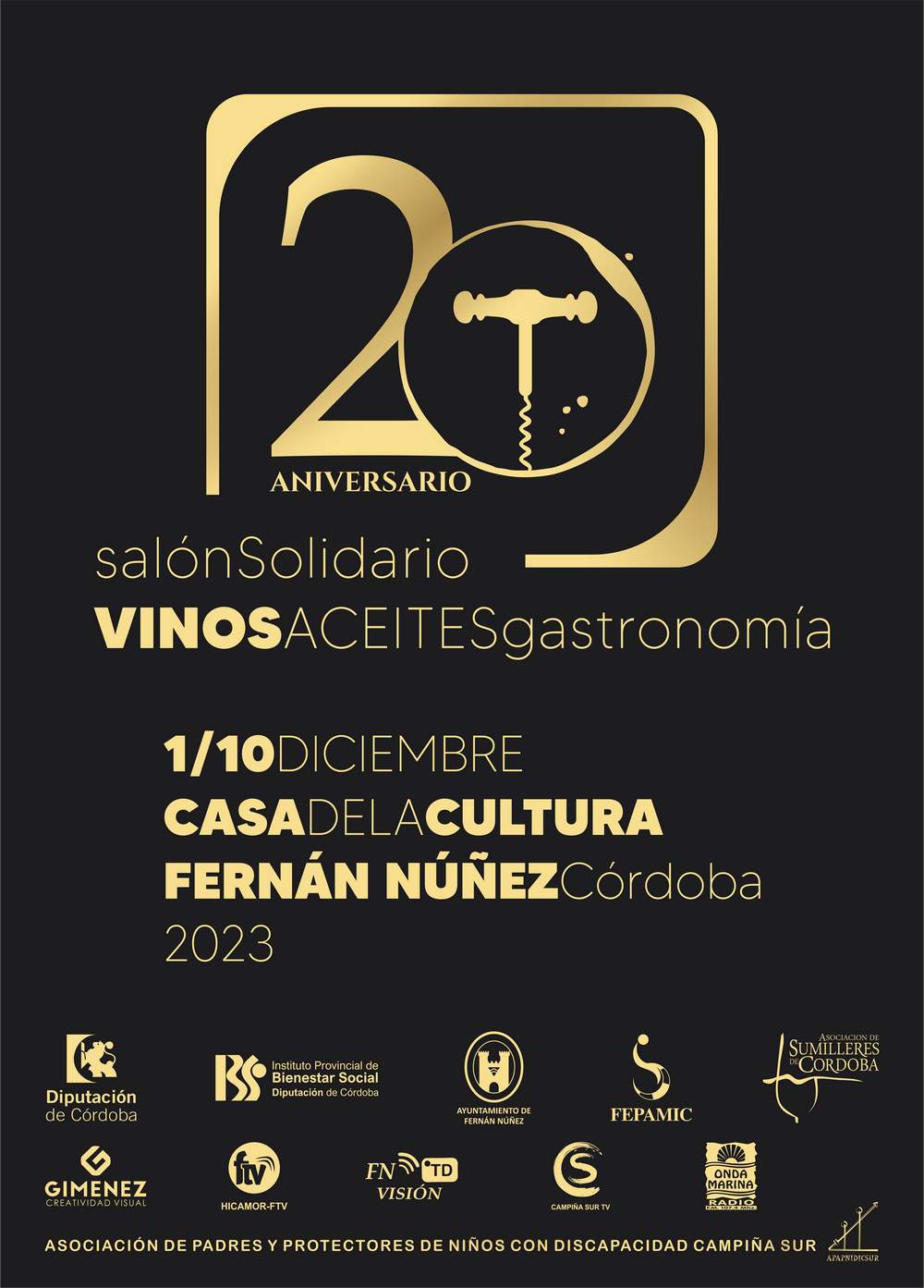 XIX Salón Solidario Vinos Aceites Gastronomía 2022