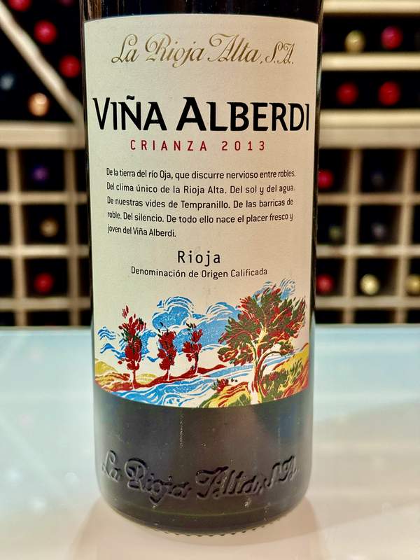 Cata Vertical Viña Alberdi La Rioja Alta