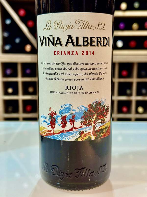 Cata Vertical Viña Alberdi La Rioja Alta