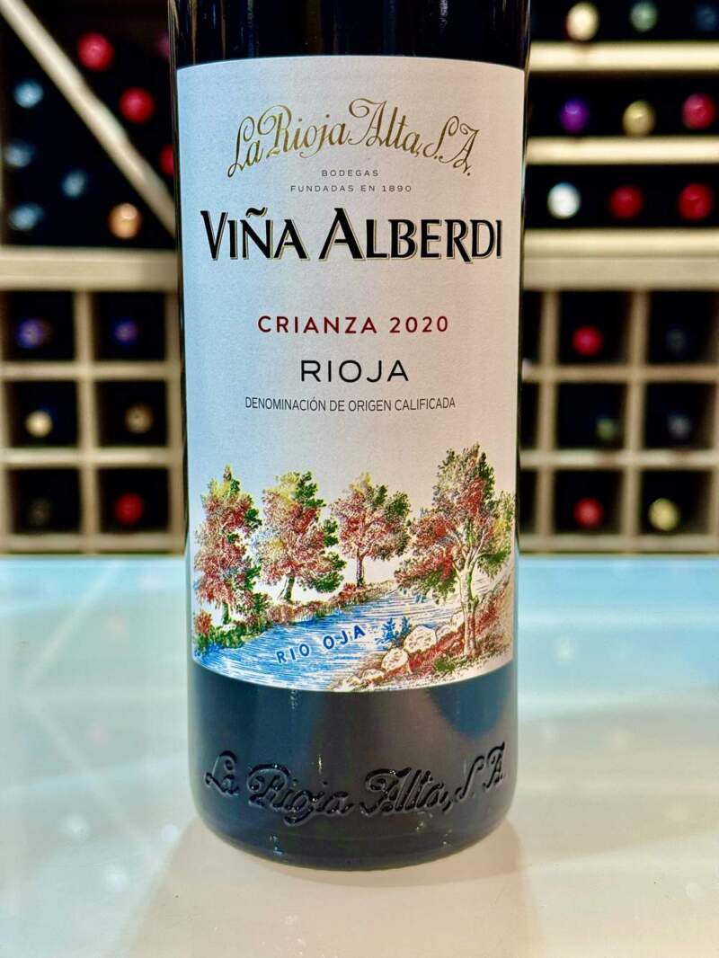 Cata Vertical Viña Alberdi La Rioja Alta