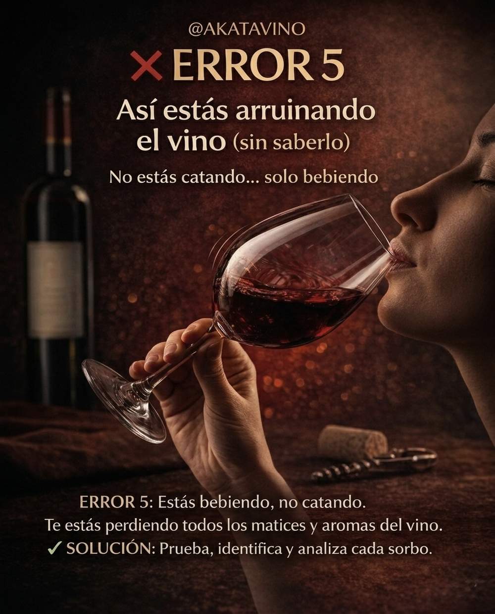 cómo catar vino