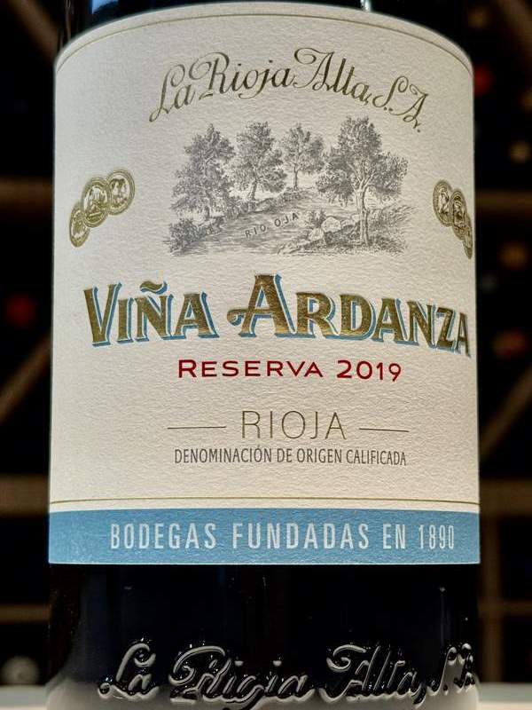 Viña Ardanza 2019