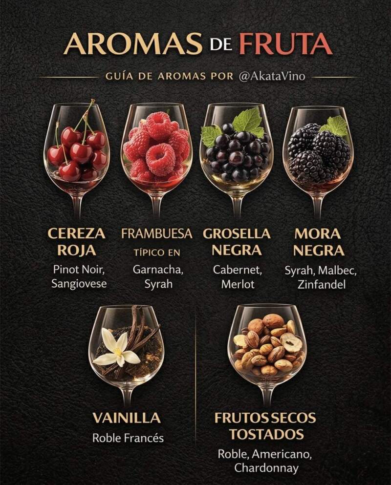 16 aromas del vino: guía completa para aprender a reconocerlos
