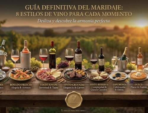Infografía Guía definitiva del maridaje perfecto: 8 estilos de vino para cada momento