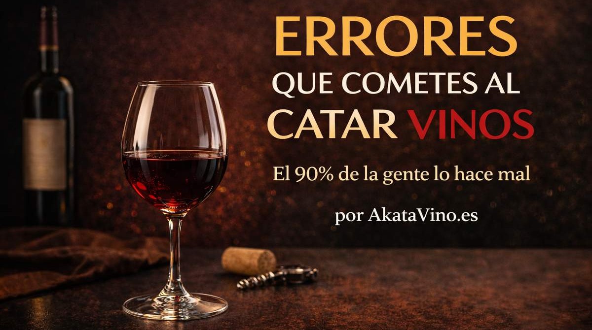 Portada Como catar vino los errores mas comunes