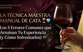 Portada Como catar vino los errores mas comunes