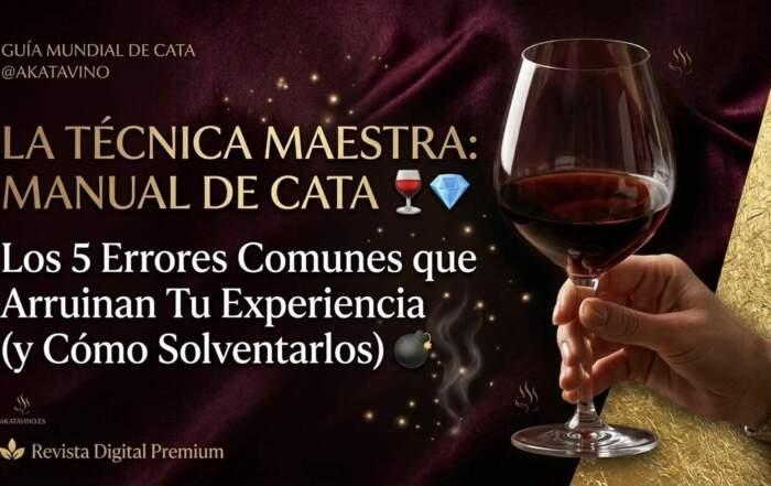 Portada Como catar vino los errores mas comunes
