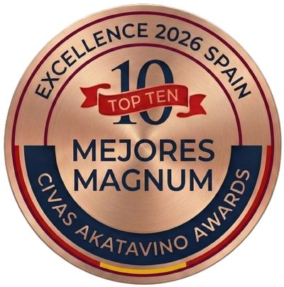 Sello Los 10 mejores cavas 2026 | TOP 10 CIVAS AKATAVINO EXCELLENCE AWARDS