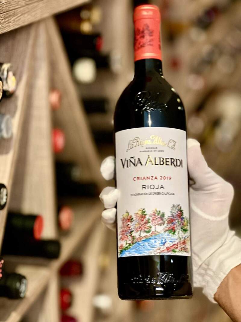 Cata Vertical Viña Alberdi La Rioja Alta